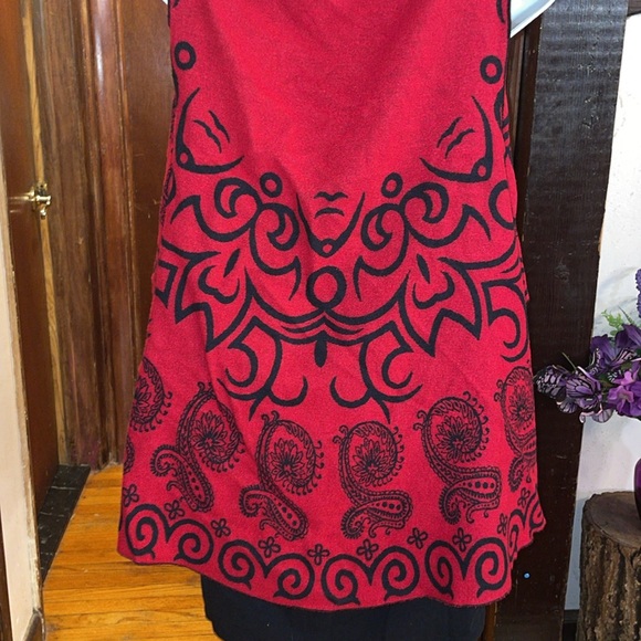 Reversible pashmina wrap vest - Picture 12 of 12